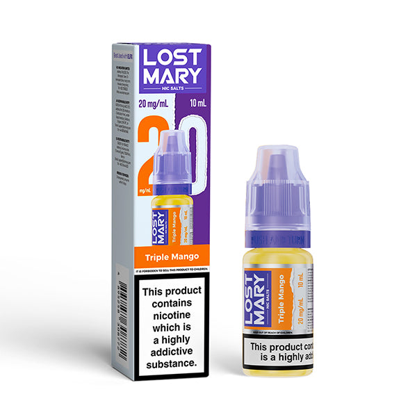LOST MARY NIC SALTS 10mg TRIPLE MANGO (10)