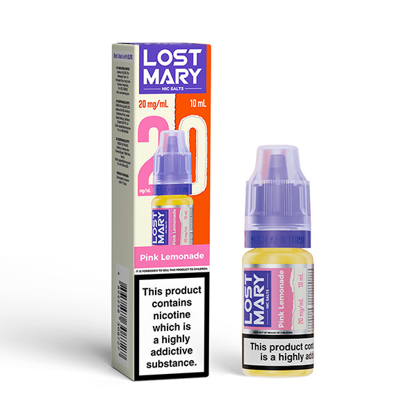 LOST MARY NIC SALTS 10mg PINK LEMONADE (10)