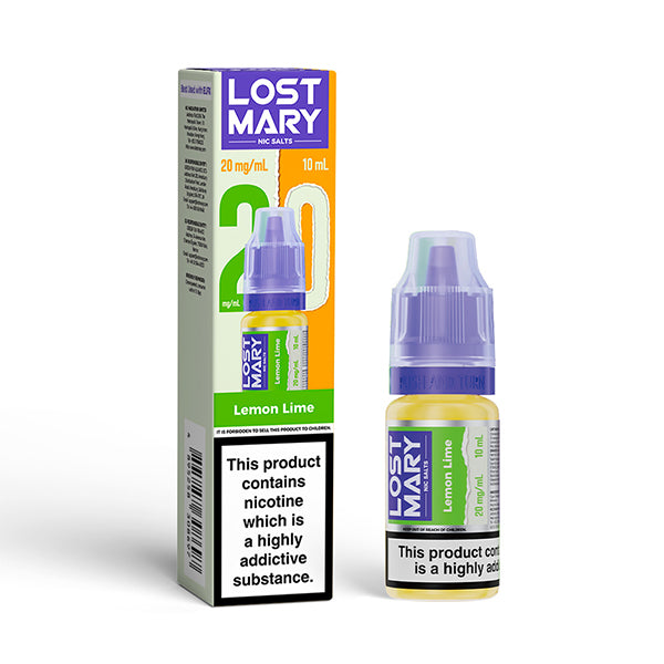 LOST MARY NIC SALTS 10mg LEMON LIME (10)