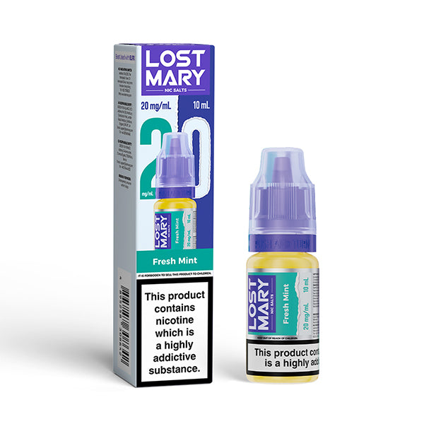 LOST MARY NIC SALTS 10mg FRESH MINT (10)