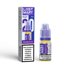 LOST MARY NIC SALTS 10mg BLACKBERRY ICE (10)