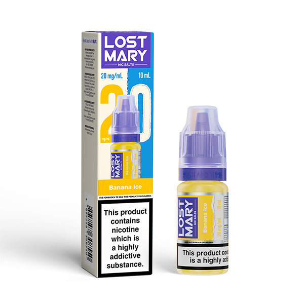 LOST MARY NIC SALTS 10mg BANANA ICE (10)