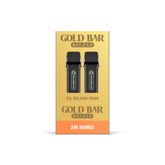 GOLD BAR RELOAD PODS 2PK 24K MANGO (10)