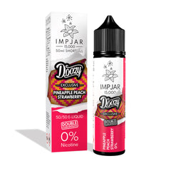 IMPJAR X DOOZY 50ML SHORTFILL PINEAPPLE PEACH STRAWBERRY