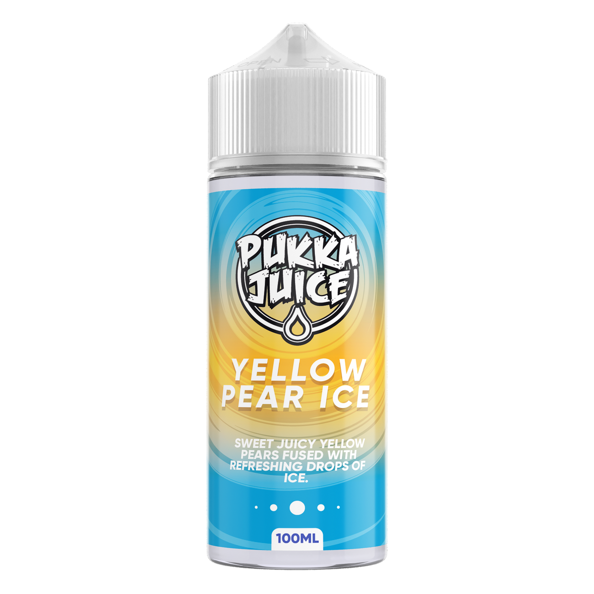 PUKKA JUICE 100ML SHORTFILL YELLOW PEAR ICE