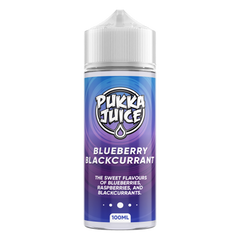 PUKKA JUICE 100ML SHORTFILL BLUEBERRY BLACKCURRANT