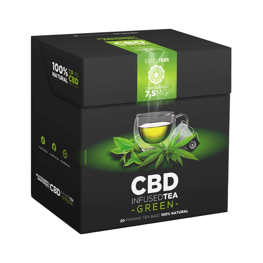 MULTITRANCE 7.5MG CBD TEA GREEN