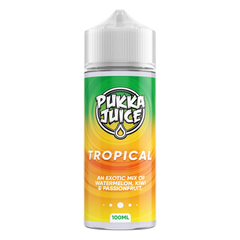 PUKKA JUICE 100ML SHORTFILL TROPICAL