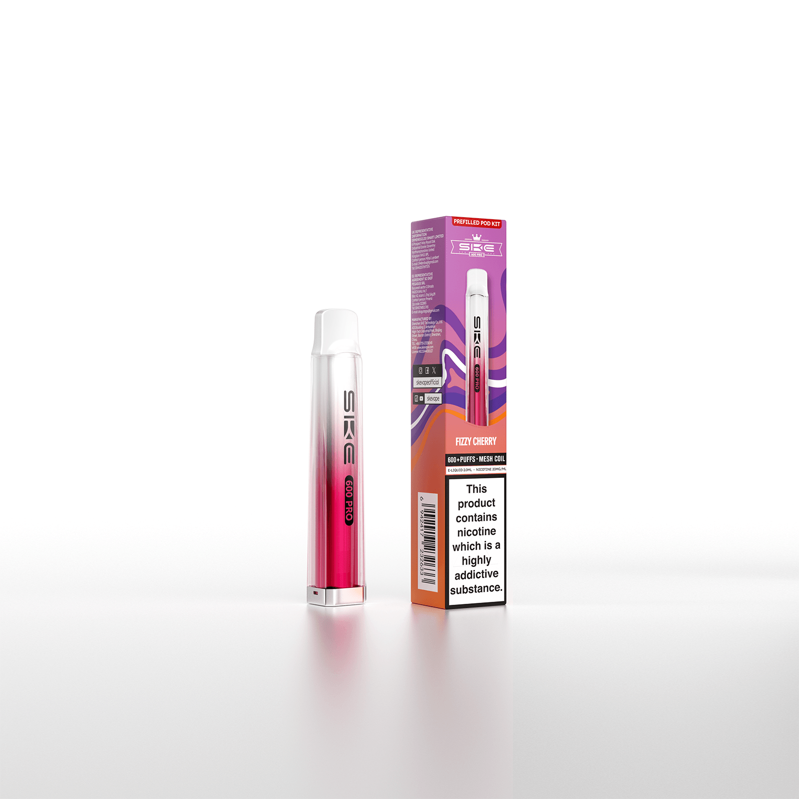 SKE 600 PRO KIT FIZZY CHERRY (10)