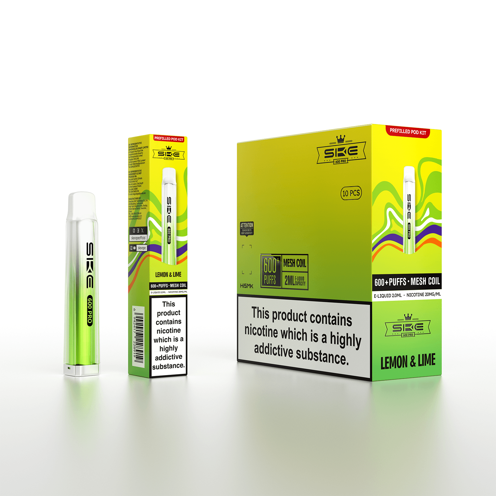 SKE 600 PRO KIT LEMON & LIME (10)