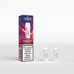 SKE 600 REFILL POD 2 PACK BLUEBERRY SOUR RASPBERRY (10)