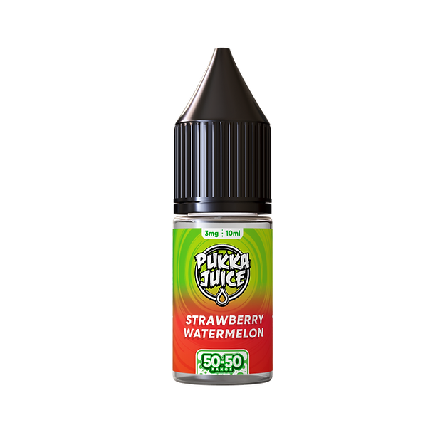 PUKKA JUICE 10ML 50/50 STRAWBERRY WATERMELON (10)