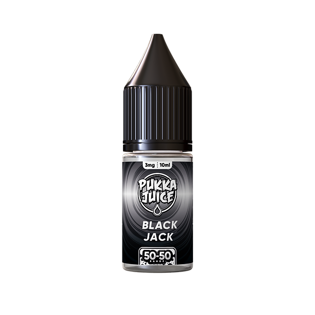 PUKKA JUICE 10ML 50/50 BLACKJACK (10)