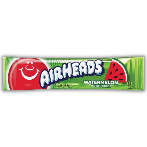 AIRHEADS 0.55OZ (15.6g) WATERMELON BOX OF 36