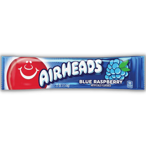 AIRHEADS 0.55OZ (15.6g) BLUE RASPBERRY BOX OF 36