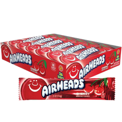 AIRHEADS 0.55OZ (15.6g) CHERRY BOX OF 36