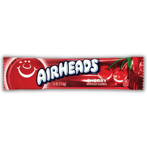 AIRHEADS 0.55OZ (15.6g) CHERRY BOX OF 36