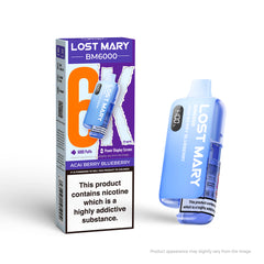 LOST MARY BM6000 ACAI BERRY BLUEBERRY (5)