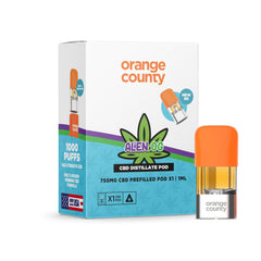0RANGE COUNTY CBD 750MG REPLACEMENT POD ALIEN OG