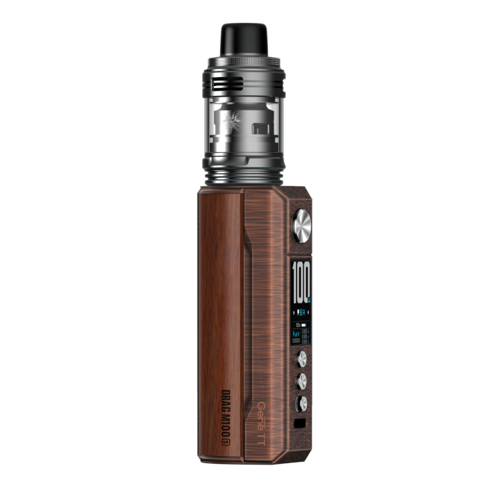 VOOPOO M100s KIT ANTIQUE BRASS & PADAUK