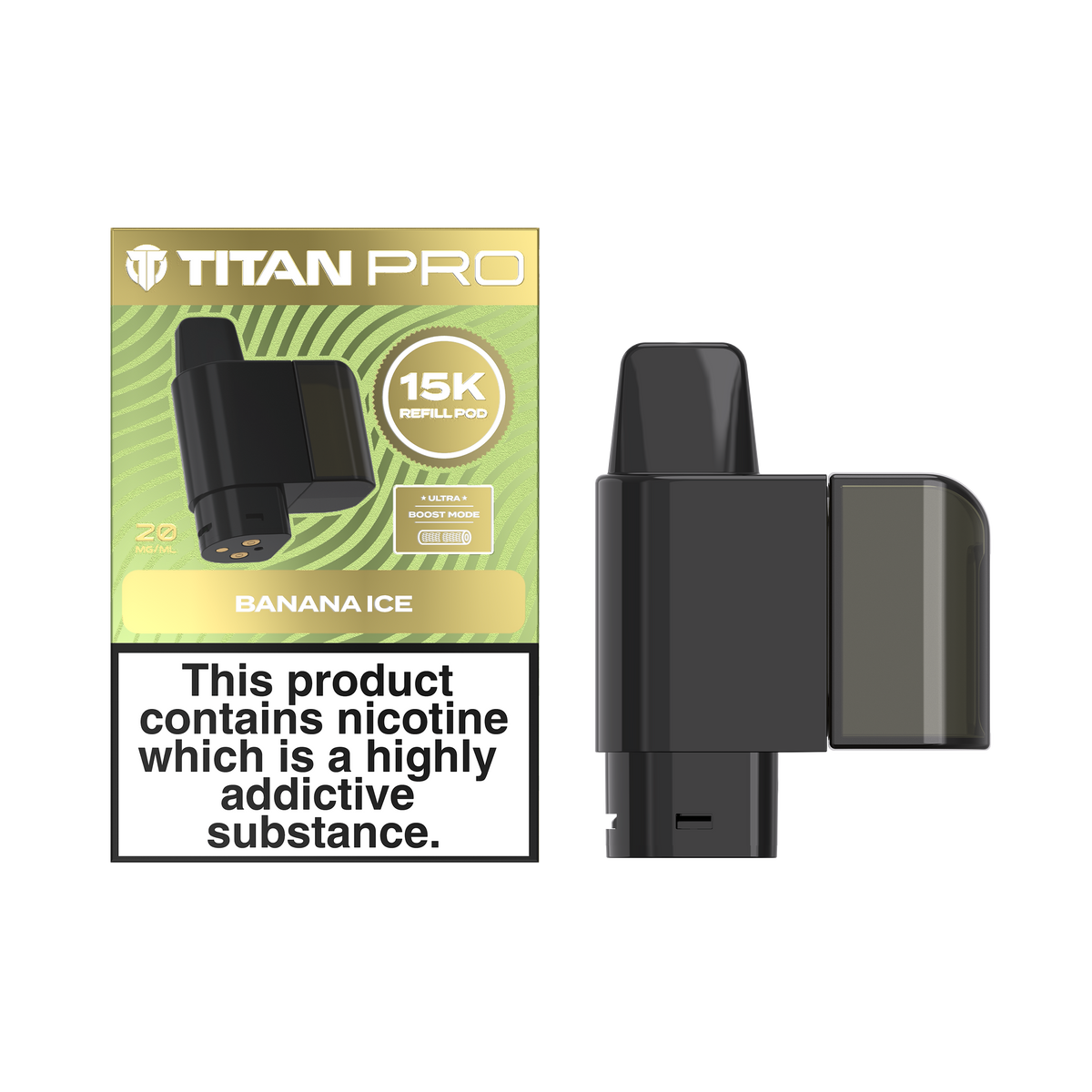 TITAN PRO REFILL BANANA ICE (5)