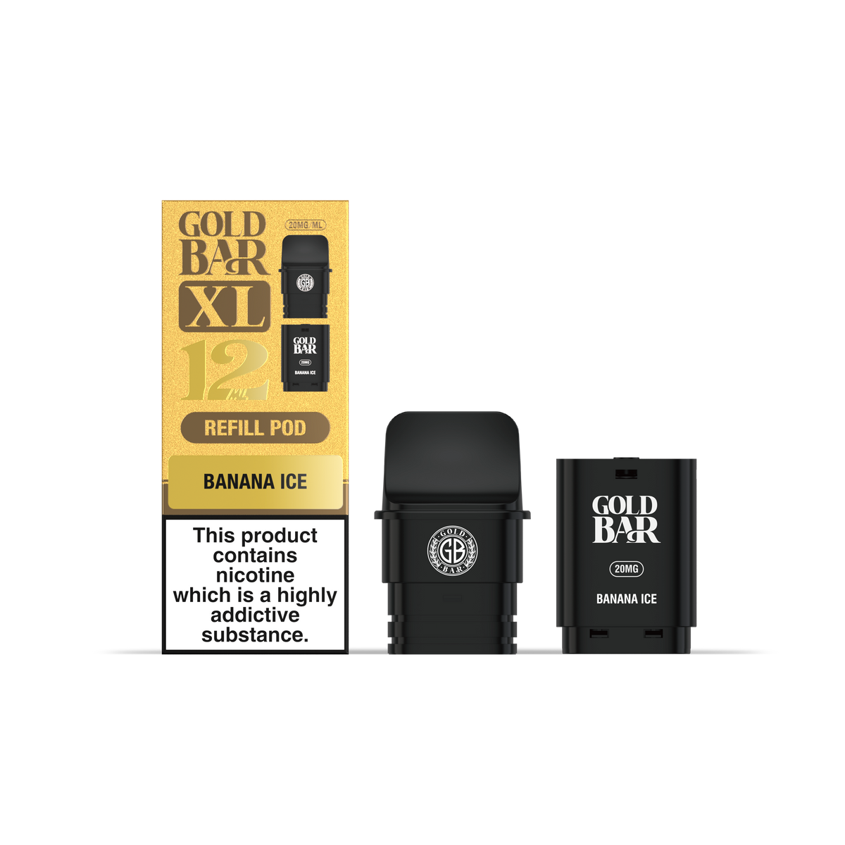 GOLD BAR XL REFILL BANANA ICE (5)