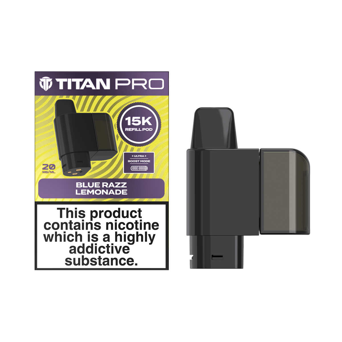 TITAN PRO REFILL BLUE RAZZ LEMONADE (5)
