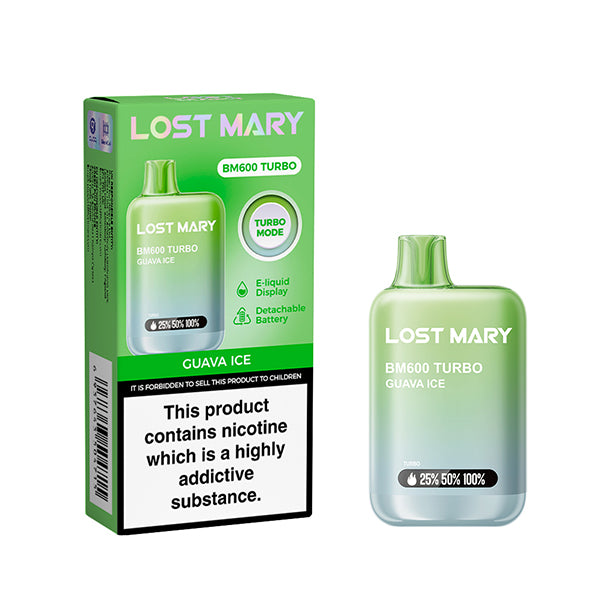 LOST MARY BM600 TURBO GUAVA ICE (10)