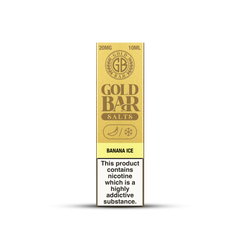 GOLD BAR SALTS 10ML BANANA ICE (10)