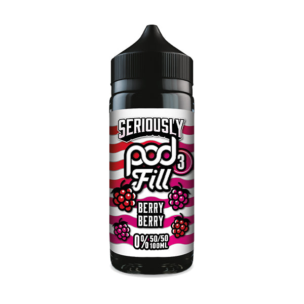 DOOZY SERIOUSLY POD FILL 3 100ML BERRY BERRY