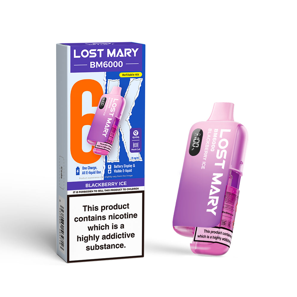 LOST MARY BM6000 KIT BLACKBERRY ICE (5)