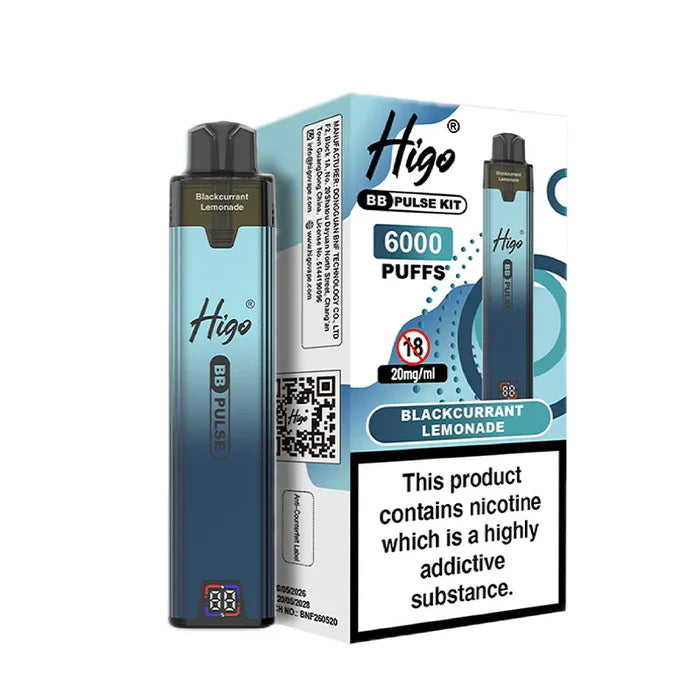 HIGO BB-PULSE 6000 KIT BLACKCURRANT LEMONADE (5)