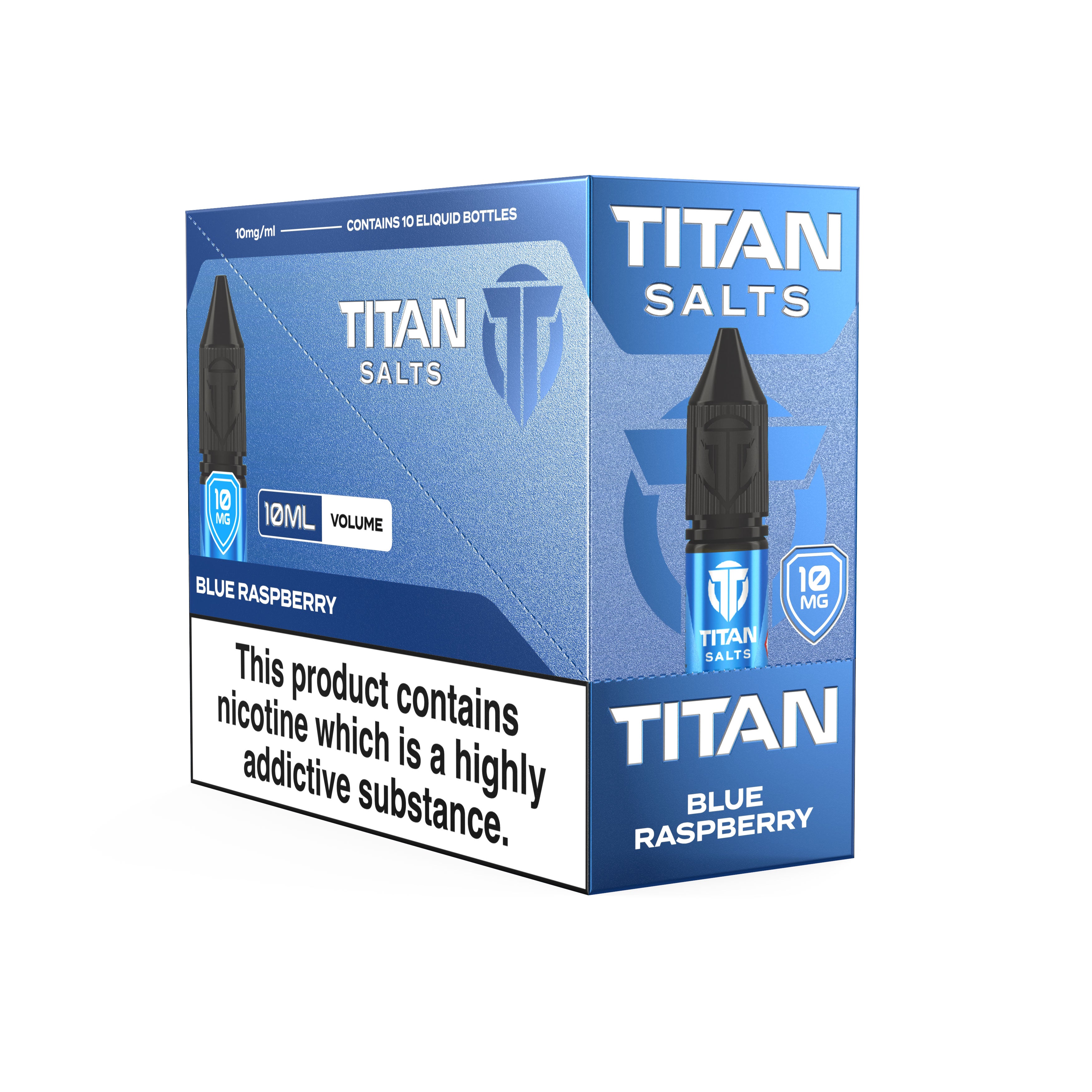 TITAN SALTS 10ML BLUE RASPBERRY (10)