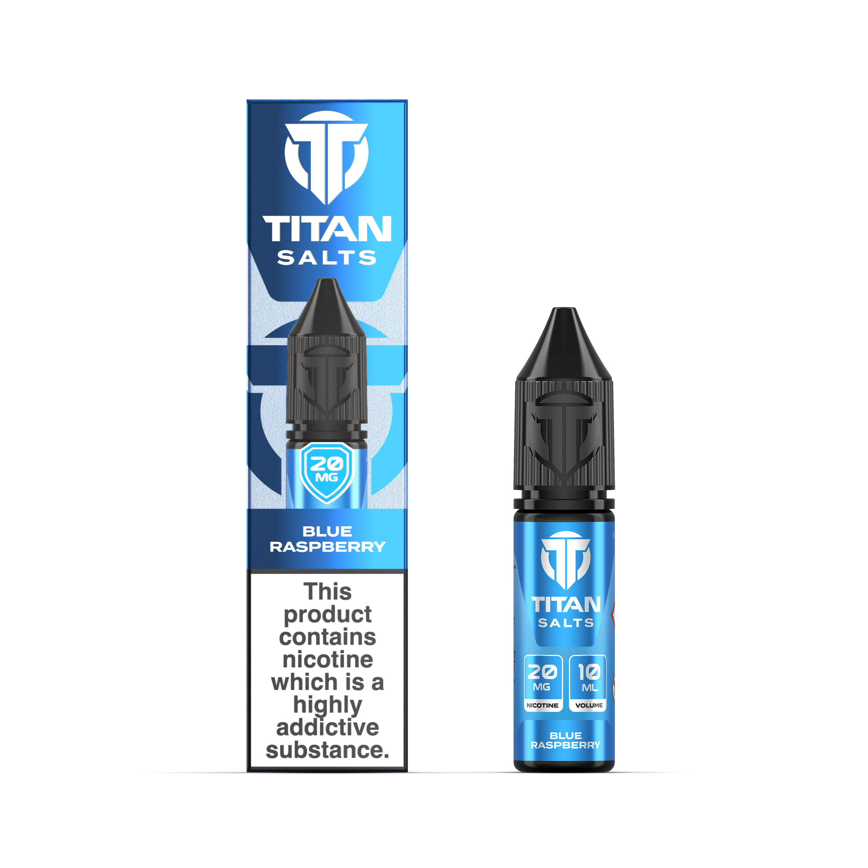 TITAN SALTS 10ML BLUE RASPBERRY (10)
