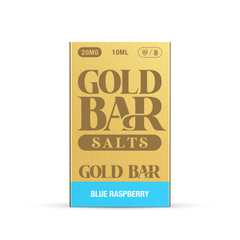 GOLD BAR SALTS 10ML BLUE RASPBERRY (10)