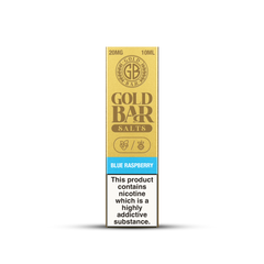 GOLD BAR SALTS 10ML BLUE RASPBERRY (10)