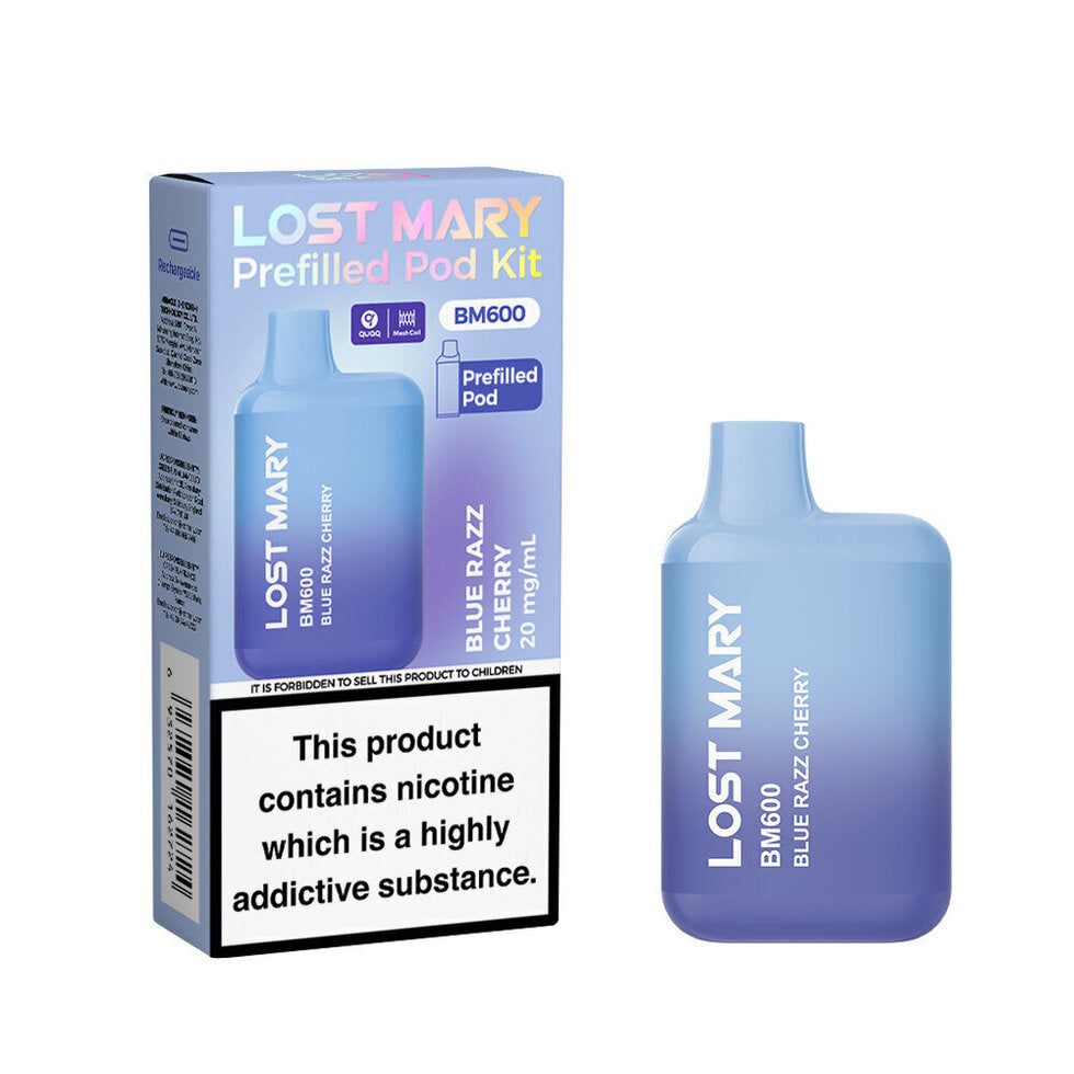 LOST MARY BM600 2025 BLUE RAZZ CHERRY (10)