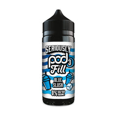 DOOZY SERIOUSLY POD FILL 3 100ML BLUE SLUSH