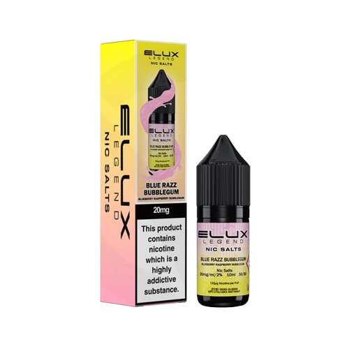 ELUX LEGEND SALTS BLUE RAZZ BUBBLEGUM (10)