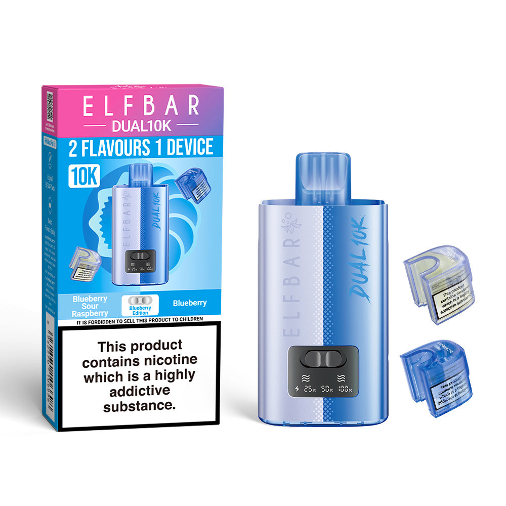 ELFBAR DUAL10K BLUEBERRY EDITION (5)