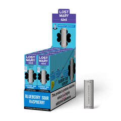 LOST MARY 4in1 PREFILLED PODS 2 PACK BLUEBERRY SOUR RASPBERRY(10)