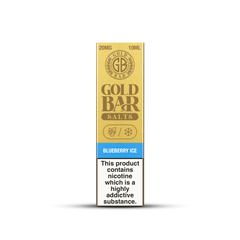 GOLD BAR SALTS 10ML BLUEBERRY ICE (10)