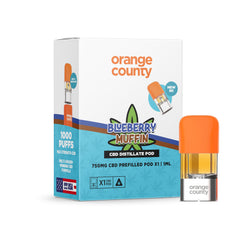 0RANGE COUNTY CBD 750MG REPLACEMENT POD BLUEBERRY MUFFIN