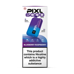 PIXL 6000 DISPOSABLE BLUEBERRY RASPBERRY (5)