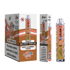 XYGO KRYSTAL 600 KIT FIZZY CHERRY COLA (10)