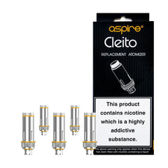 ASPIRE CLEITO 0.4 OHM COILS (5)