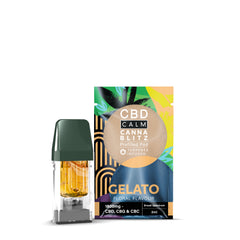 CBD CALM CANNABLITZ 1800MG REFILL GELATO