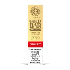 GOLD BAR RELOAD BATTERY + POD CHERRY FIZZ (10)