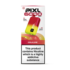 PIXL 6000 DISPOSABLE COLA LIME (5)