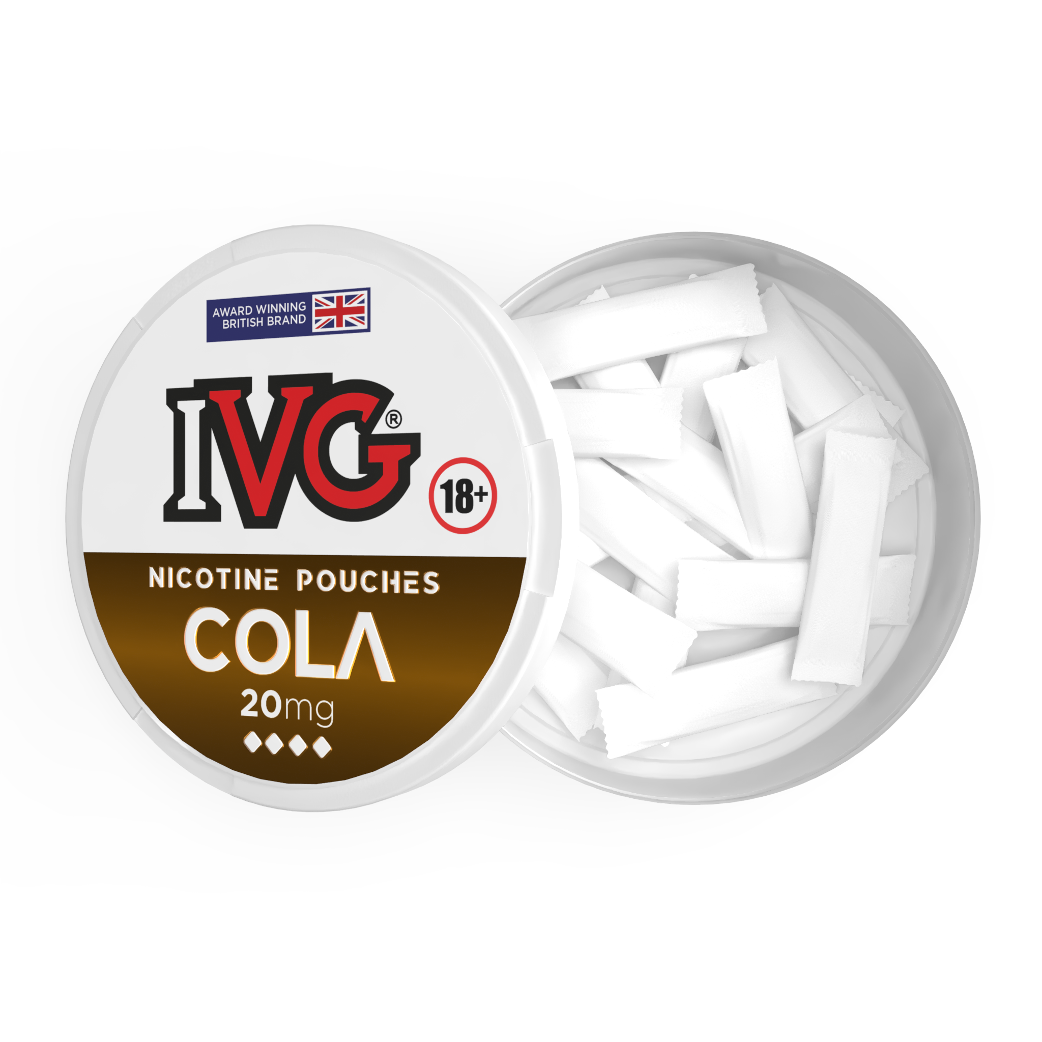 IVG NICOTINE POUCHES COLA (5)